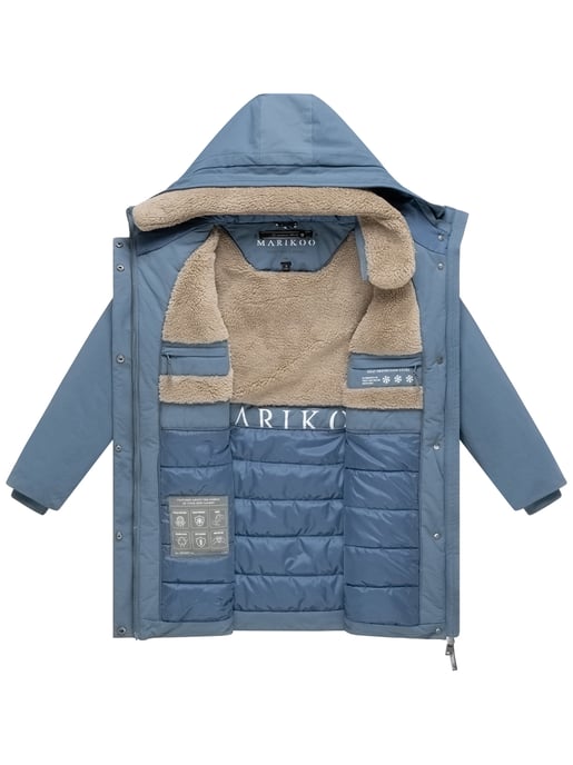 Marikoo dames winterparka Calistaa met verstelbare tailleriem - Image 4