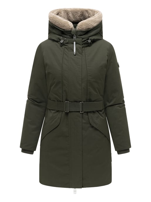 Marikoo dames winterparka Calistaa met verstelbare tailleriem - Image 1