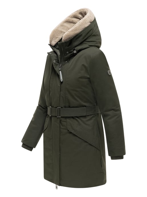Marikoo dames winterparka Calistaa met verstelbare tailleriem - Image 2