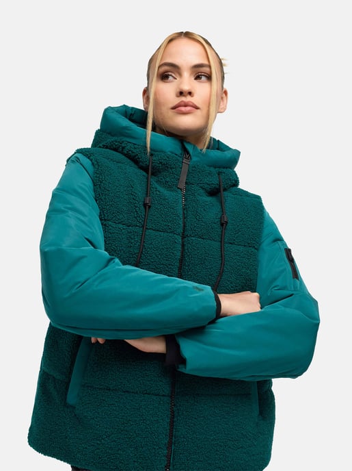 Marikoo Elidee women’s winter jacket with teddy fleece - Image 6
