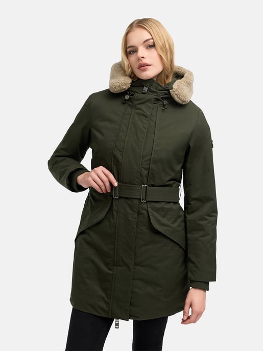 Marikoo dames winterparka Calistaa met verstelbare tailleriem - Image 5