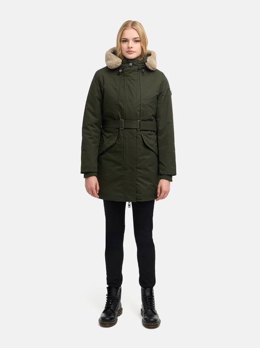 Marikoo dames winterparka Calistaa met verstelbare tailleriem - Image 6