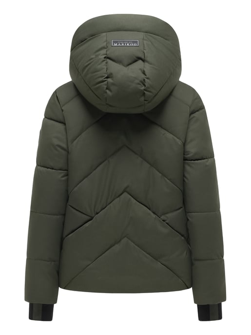 Marikoo women’s winter jacket Shinamii with teddy lining - Image 3