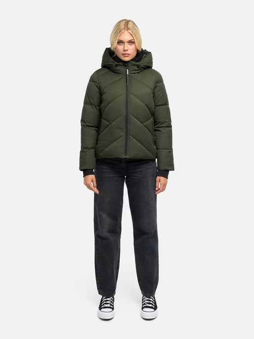 Marikoo women’s winter jacket Shinamii with teddy lining - Image 5