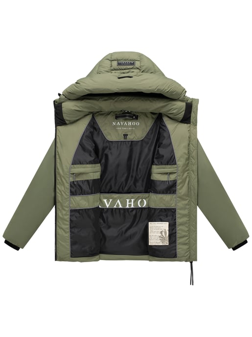 Navahoo Waldengel quiltad vinterjacka för dam med huva - Image 4
