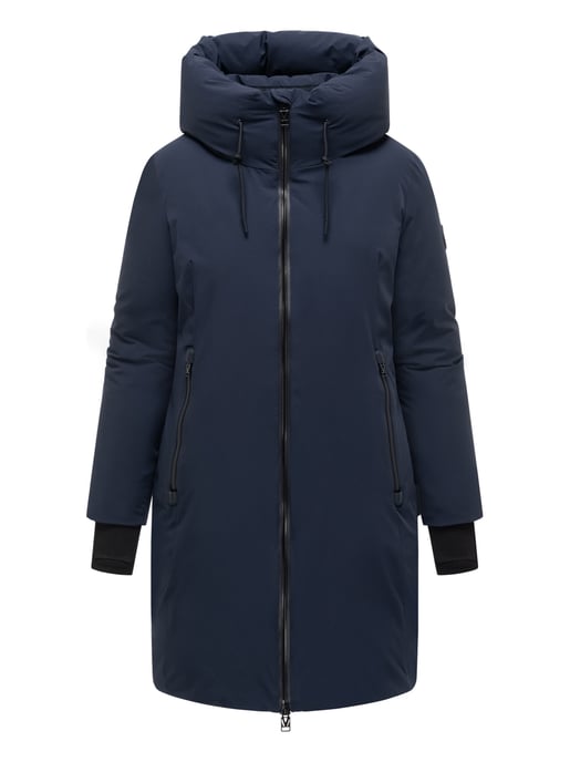 Marikoo Polarhäschen women’s long winter coat with hood - Image 1