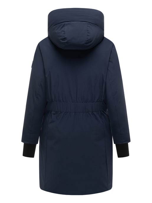 Marikoo Polarhäschen women’s long winter coat with hood - Image 3