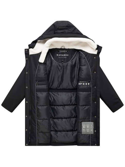 Navahoo dames winterparka Bibber-Beauty met teddyvoering - Image 5