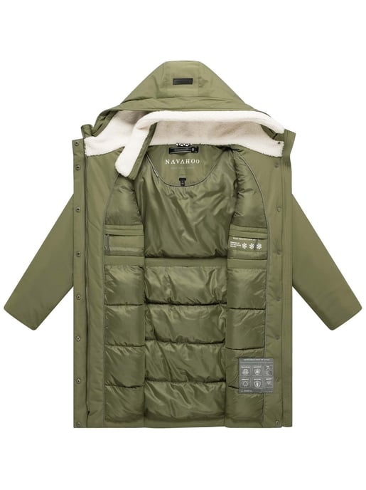 Navahoo dames winterparka Bibber-Beauty met teddyvoering - Image 5