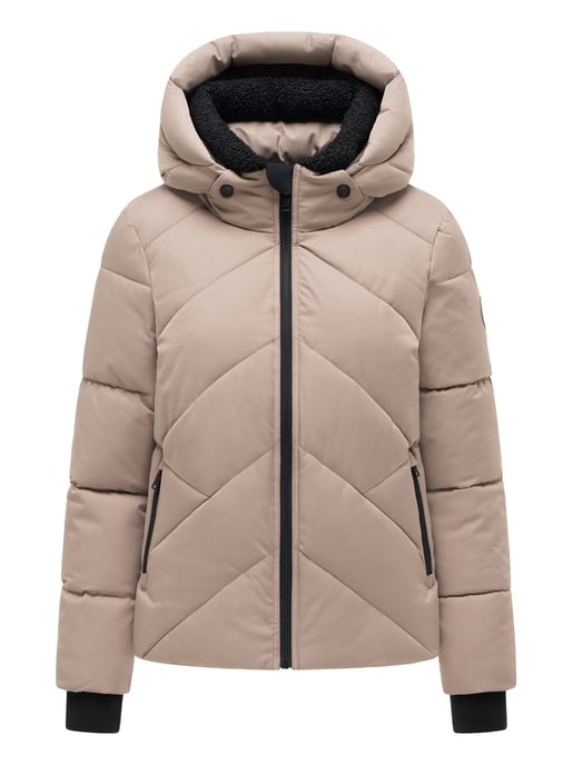 Marikoo women’s winter jacket Shinamii with teddy lining - Image 1