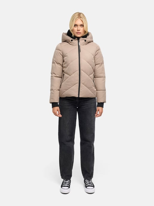 Marikoo women’s winter jacket Shinamii with teddy lining - Image 5