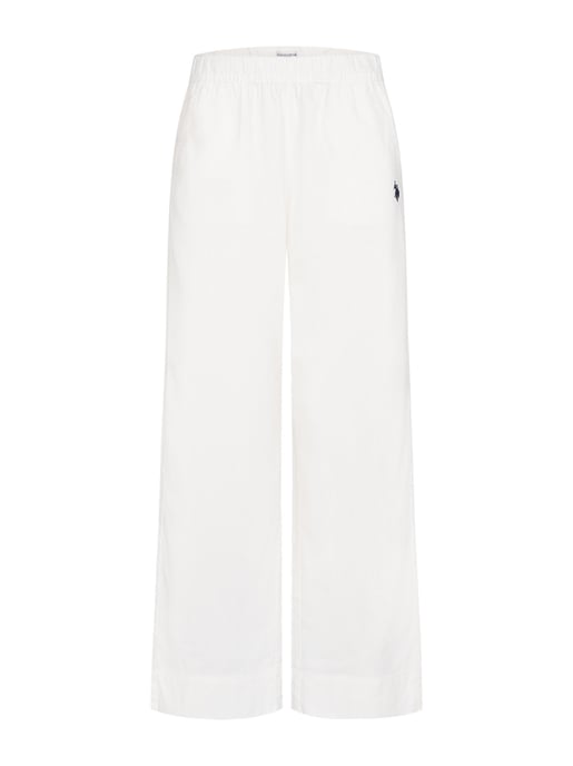 U.S. Polo Assn. dames linnenmix broek met elastische tailleband - Image 1