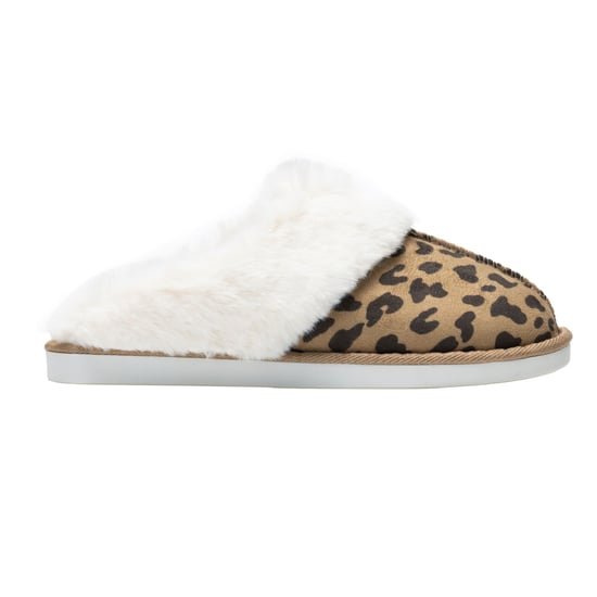 Regatta Womens/Ladies Tulsy Leopard Print Mules (Multicoloured) - Image 1