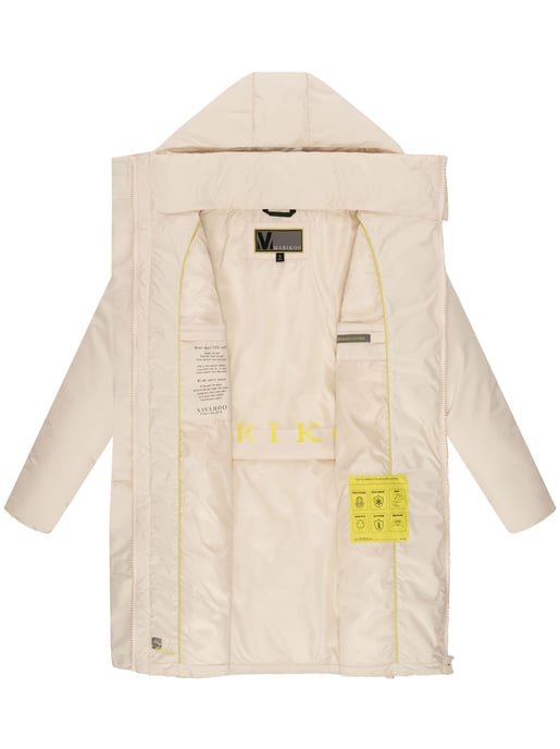 Marikoo women's winter coat with magnets & hood – model Nanami - Image 5