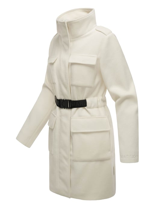 Marikoo women’s winter coat Tanokoo with stretch belt - Image 3