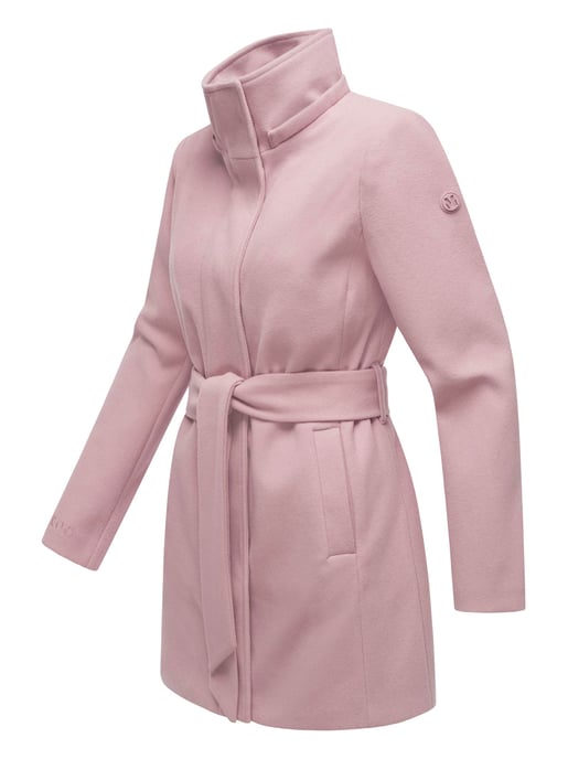 Marikoo women’s coat Katalinaa with waist belt - Image 3