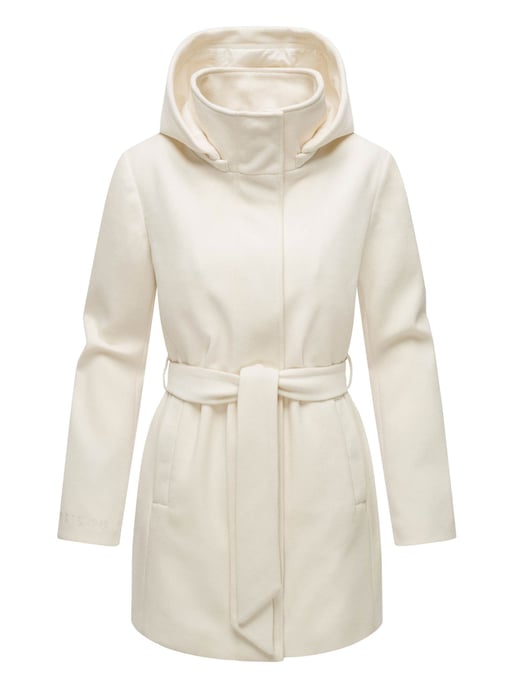 Marikoo women’s coat Katalinaa with waist belt - Image 2