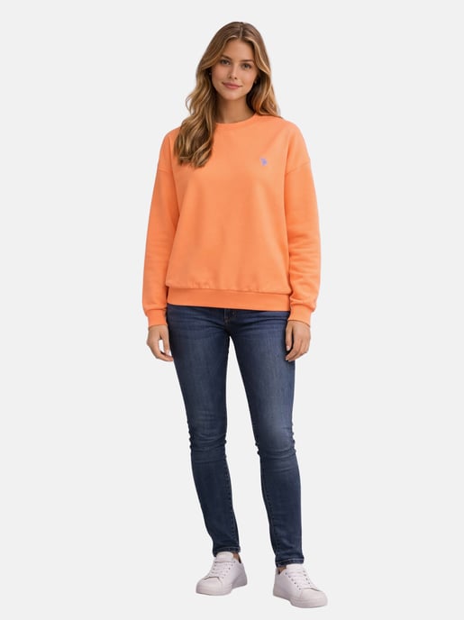 U.S. Polo Assn. dames sweatshirt van katoen met stretch - Image 4