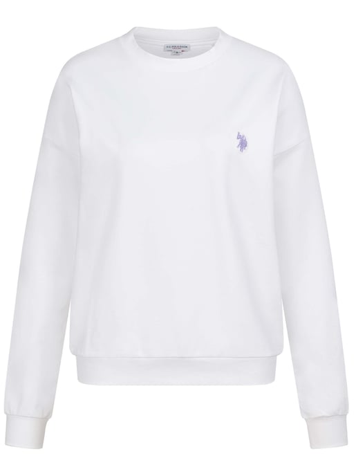 U.S. Polo Assn. dames sweatshirt van katoen met stretch - Image 1