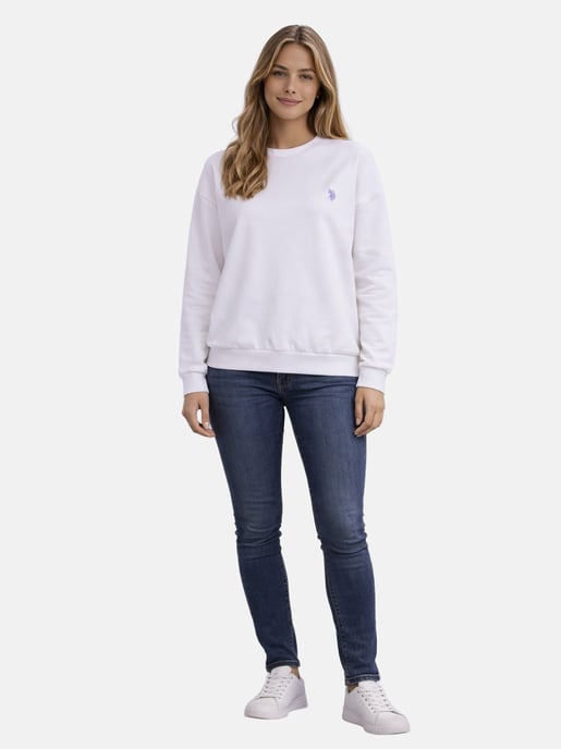 U.S. Polo Assn. dames sweatshirt van katoen met stretch - Image 4