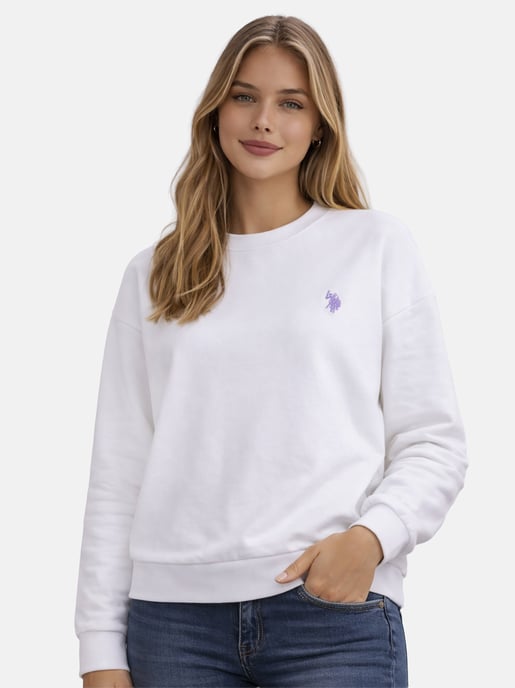 U.S. Polo Assn. dames sweatshirt van katoen met stretch - Image 5