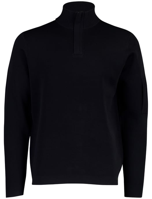 Trui Genti donkerblauw normale fit - Image 1