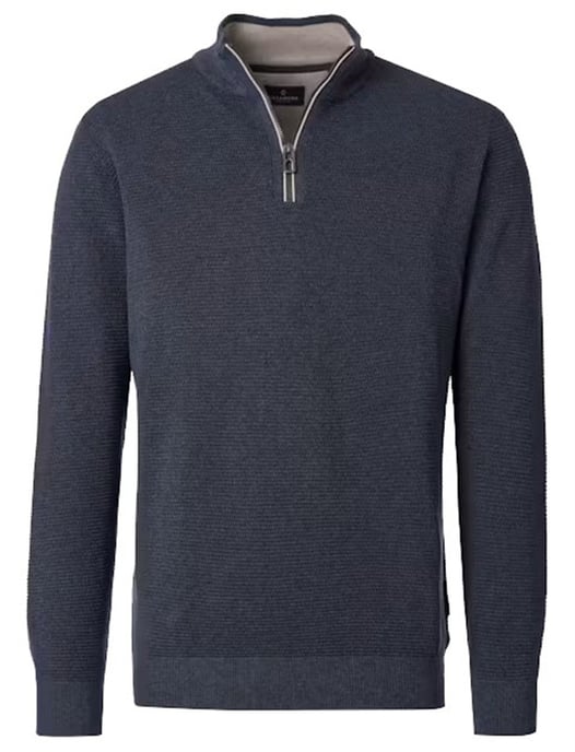Trui Casa Moda donkerblauw gemeleerd - Image 1
