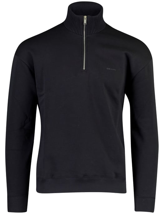 Trui Genti donkerblauw half zip - Image 2