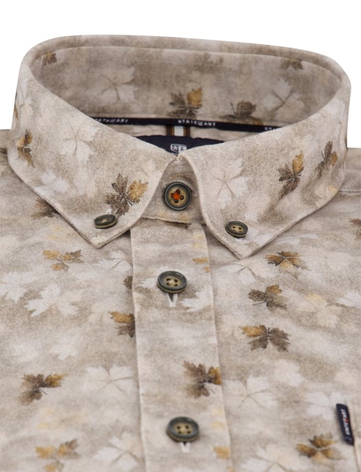 Overhemd State of Art beige - Image 3