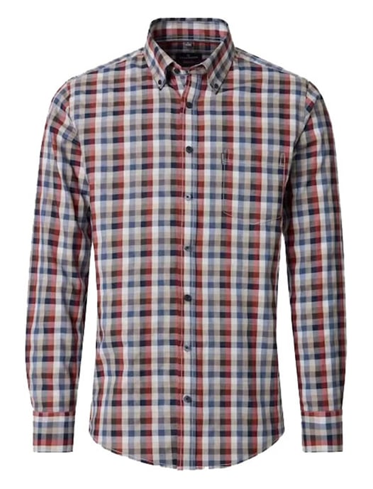 Overhemd Casa Moda Casual Fit rood - Image 1