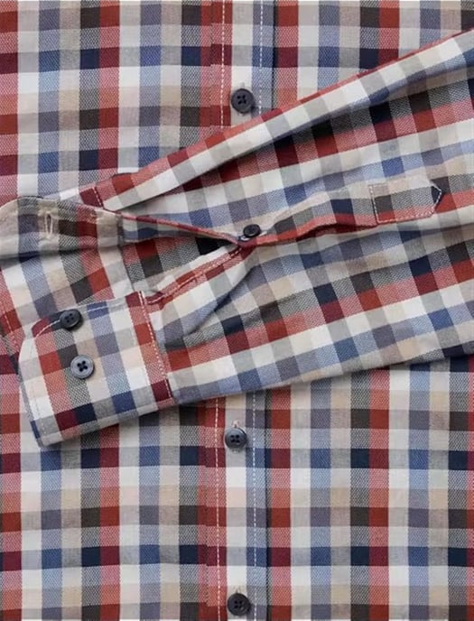 Overhemd Casa Moda Casual Fit rood - Image 4