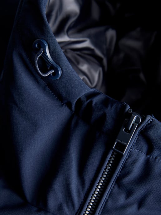 Jack & Jones Jas winter Surface Long Puffer Blauw - Image 3
