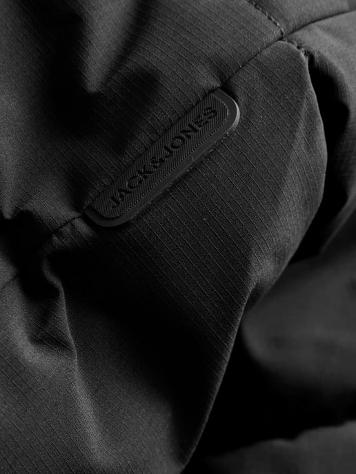 Jack & Jones Jas winter Surface Long Puffer Zwart - Image 4