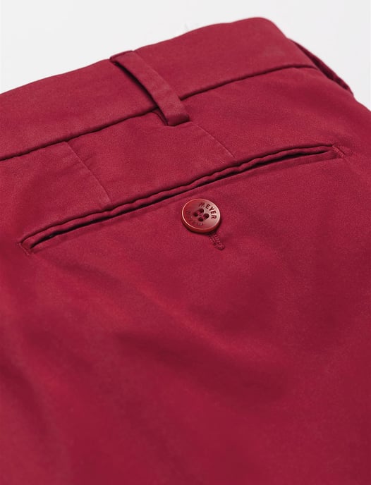 katoenen broek Meyer Bonn rood - Image 3
