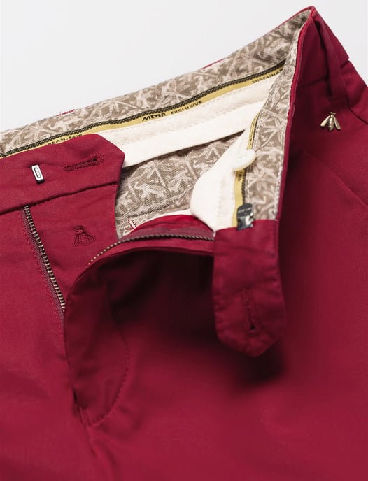 katoenen broek Meyer Bonn rood - Image 4