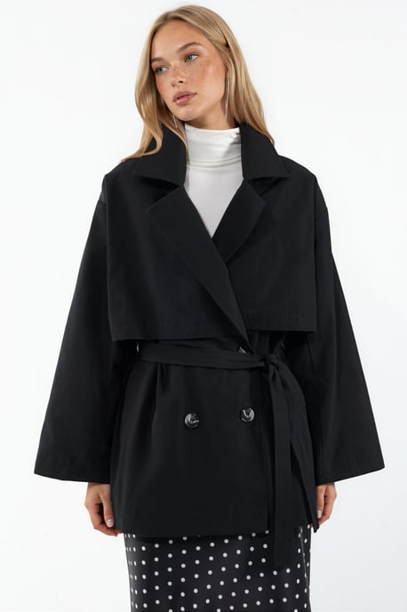 Dubbelzijdige Ceintuur Trenchcoat - Image 5