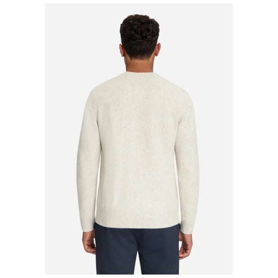 No Excess Pullover crew neck melange light we stone - Image 3