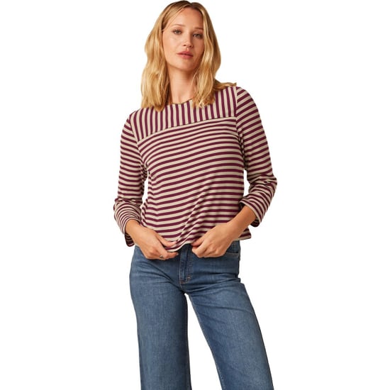 King Louie Boatneck yoke top chopito stripe - Image 2
