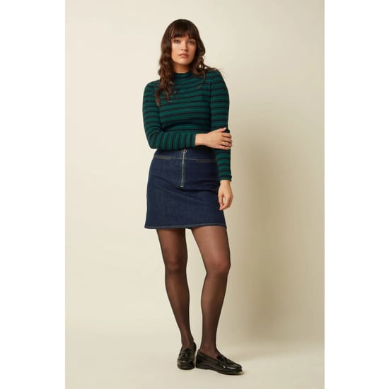 King Louie Olivia zip skirt muse denim - Image 6