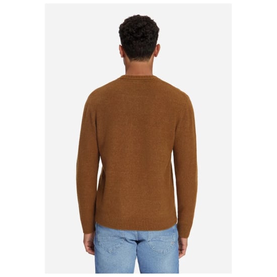 No Excess Pullover crew neck melange light we caramel - Image 4