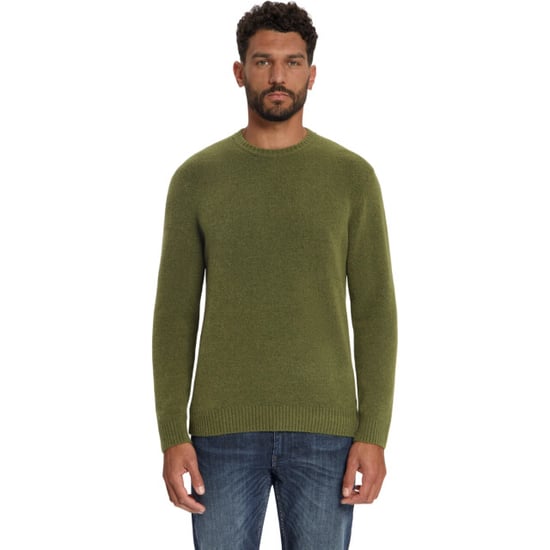 No Excess Pullover crew neck melange light we moss - Image 1