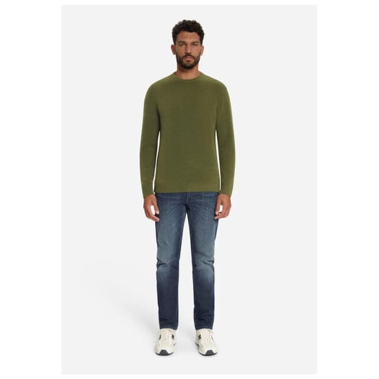 No Excess Pullover crew neck melange light we moss - Image 4