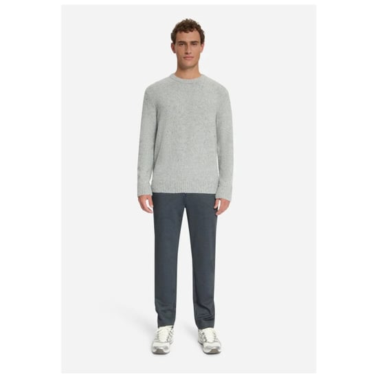 No Excess Pullover crew neck melange tweed lo grey melange - Image 2