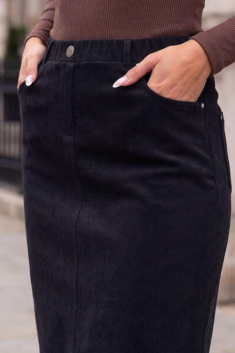 Corduroy A-Line Skirt - Image 4