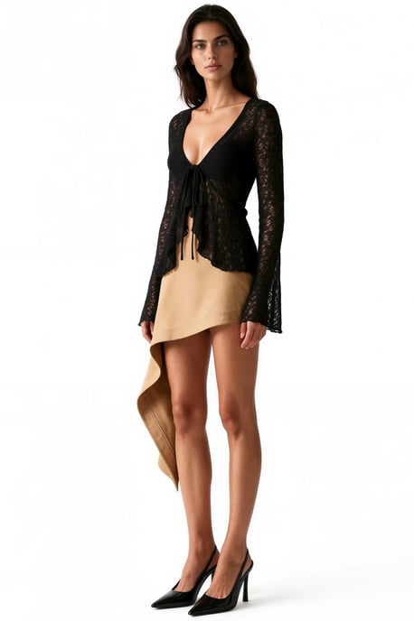 Polyamide Elastaan Blouse - Image 3