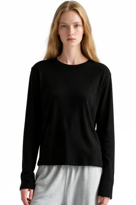 Cotton Stretch Blouse - Image 1