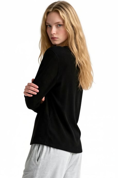 Cotton Stretch Blouse - Image 3