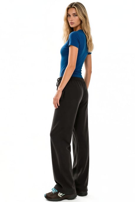 Dames Modal Blend Rechte Broek - Image 2