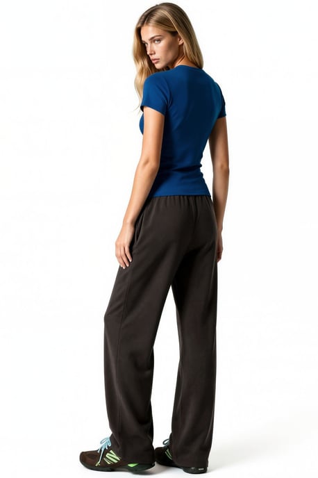 Dames Modal Blend Rechte Broek - Image 4