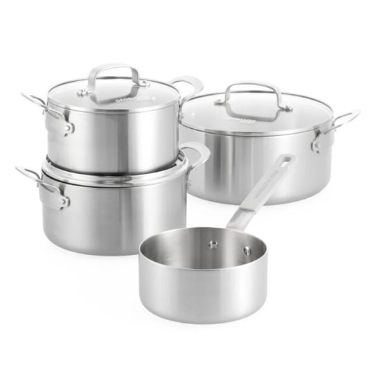 Dagelijkse Kost Proline 3 ply kookpottenset 4 delig - Image 1